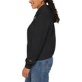 Black Hoodie - Minimal Crewneck Hooded Sweatshirt