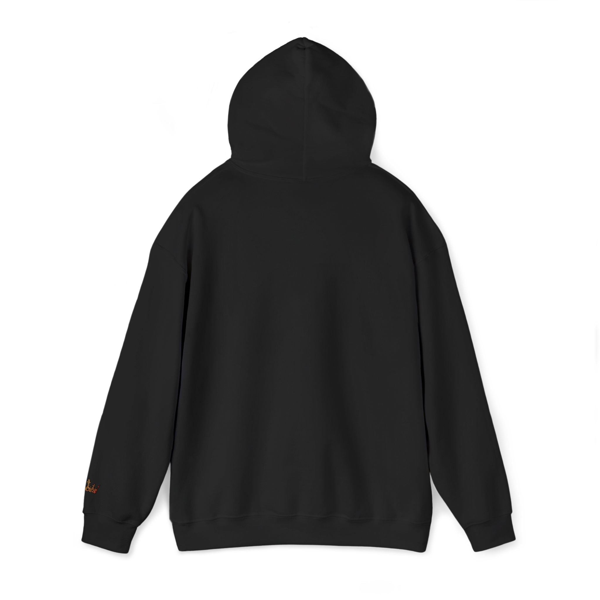 Black Hoodie - Minimal Crewneck Hooded Sweatshirt