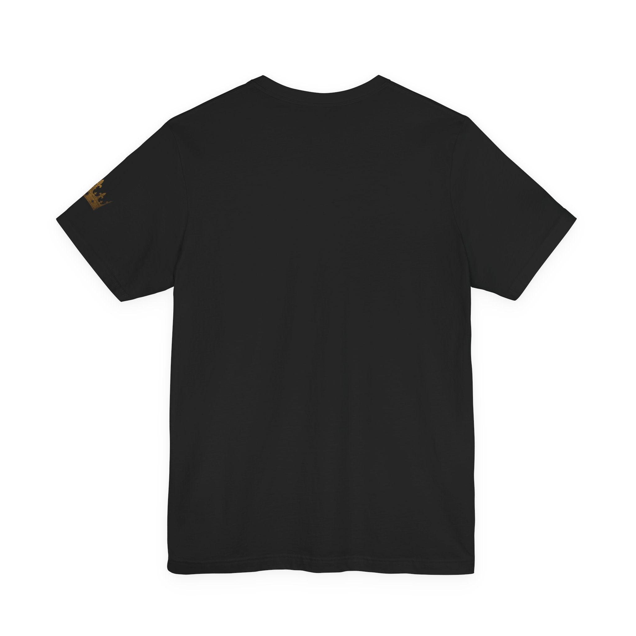 Hidden Prince Crown Sleeve Tee — Black Band T‑Shirt